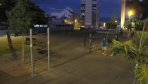 Площадка для воркаута в городе Санта-Крус-де-Тенерифе №4444 Маленькая Современная фото